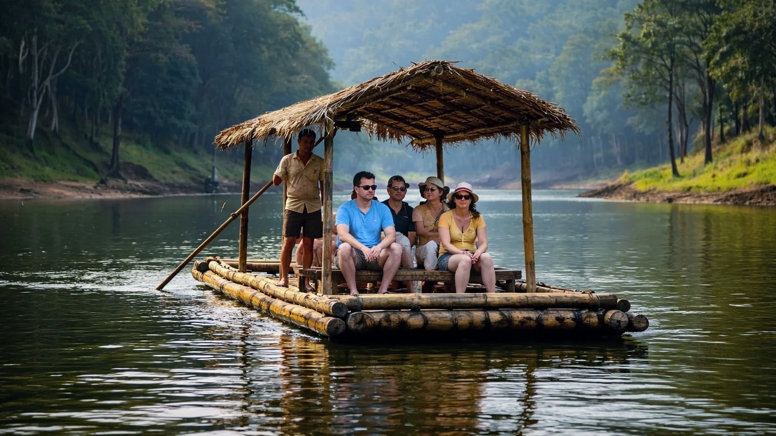 Kerala family vacation enjoying Munnar hills, Thekkady nature, and Alleppey backwaters